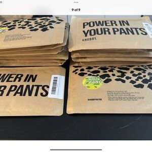 8 Medium Knobby Animal Print Packaging  $10 Each